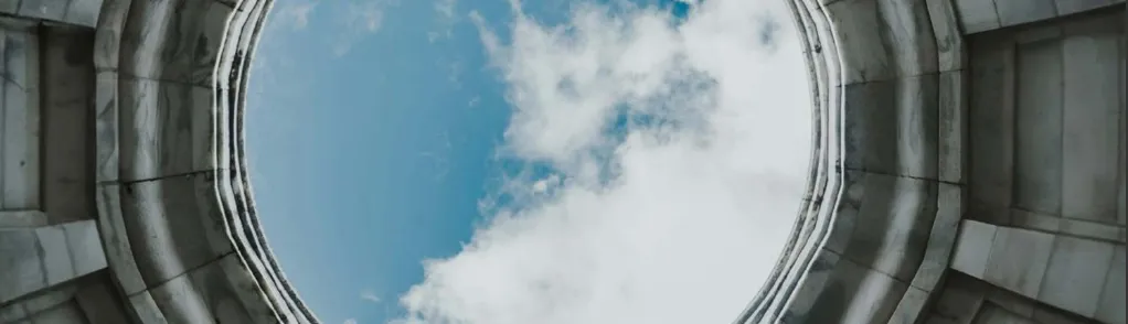 image of circular sky  