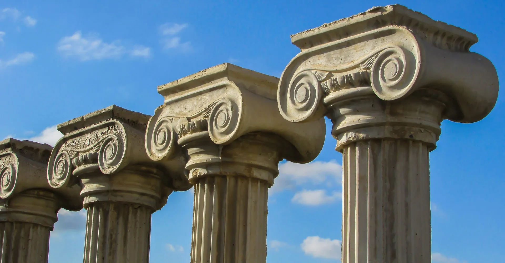 stone pillars