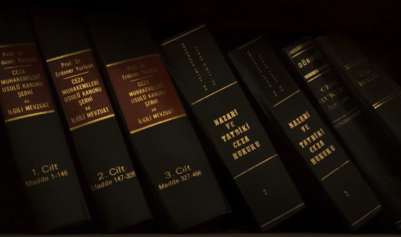 Law books