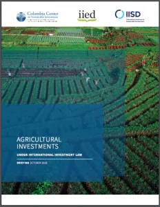 Agricultural Investments Cover